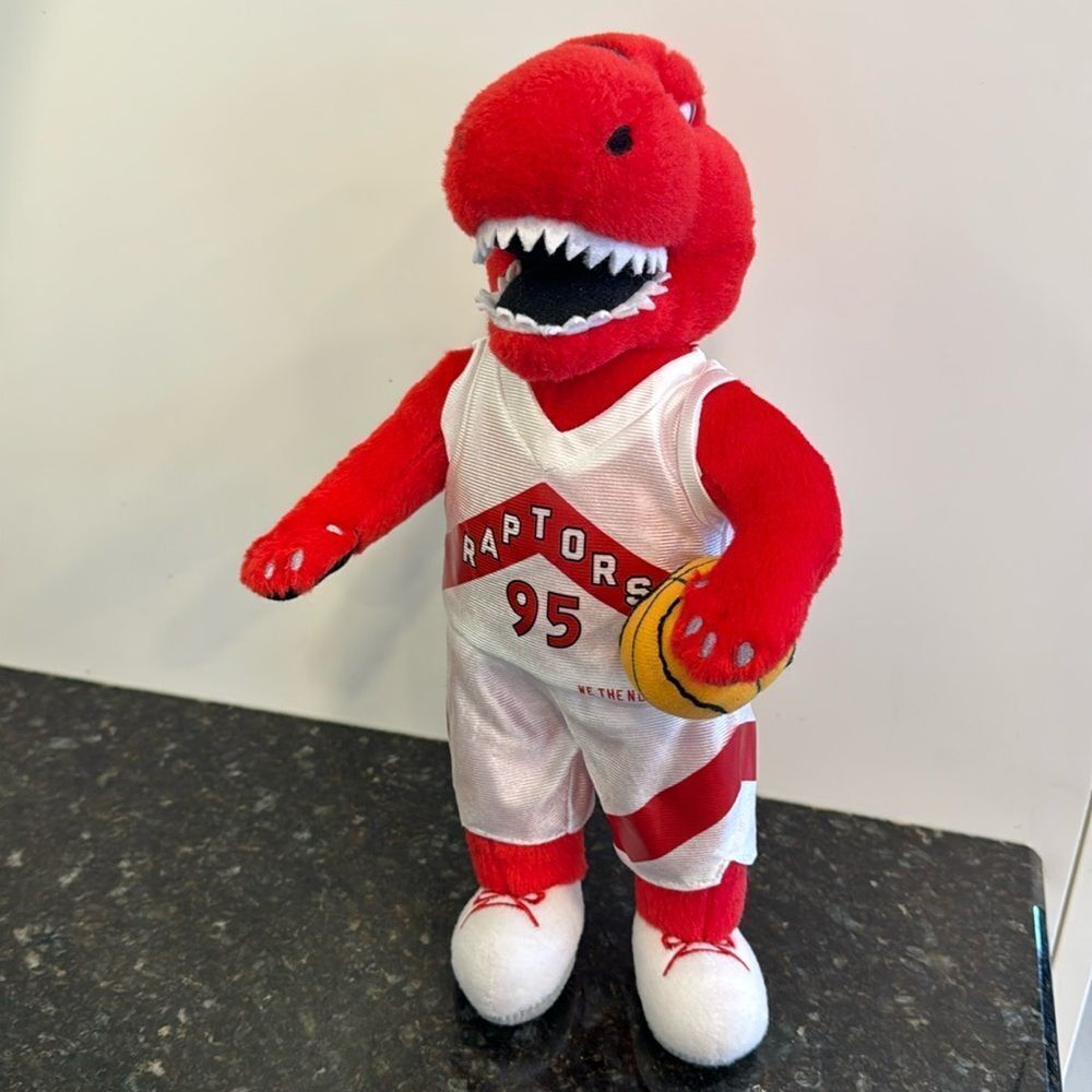 Toronto Raptors Mascot Factory 14 inch Figure Plush with Bendable Wire Legs